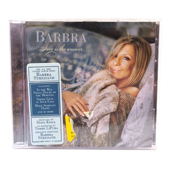 Barbra Streisand Love Is The Answer Audio Music CD Brand New Sealed Barbara 2009 - Picture 1 of 2